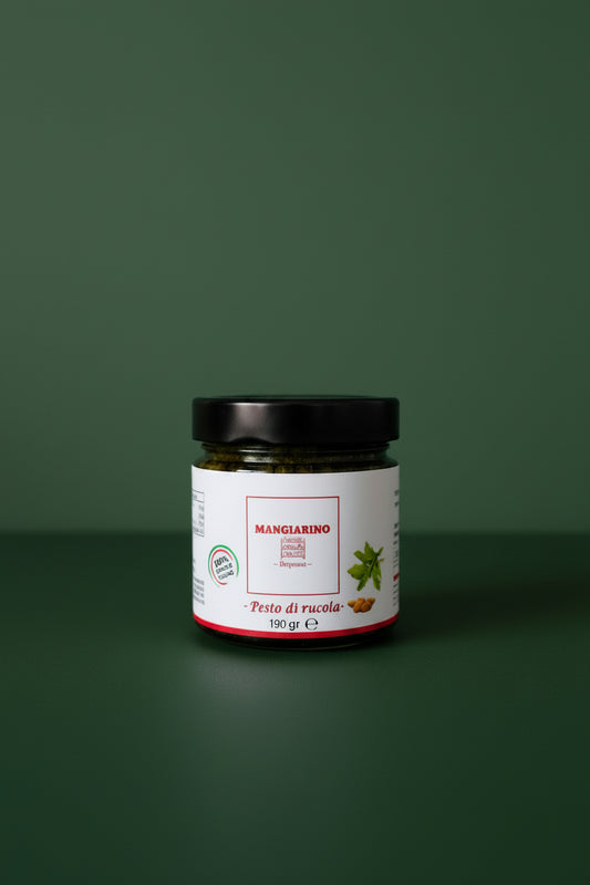 PESTO DI RUCOLA E MANDORLE