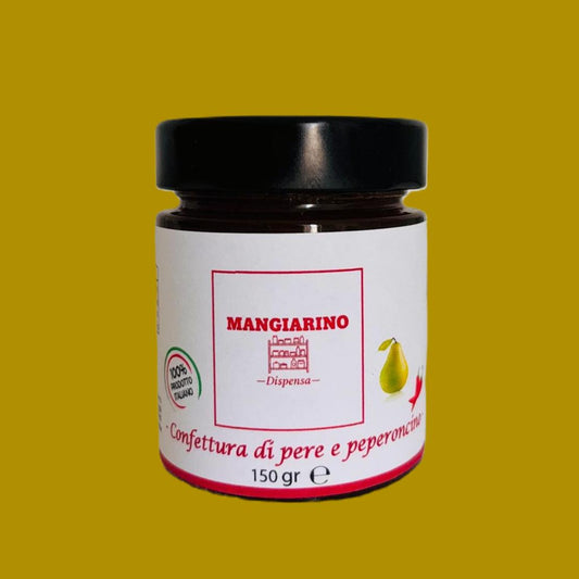 CONFETTURA DI PERE E PEPERONCINO